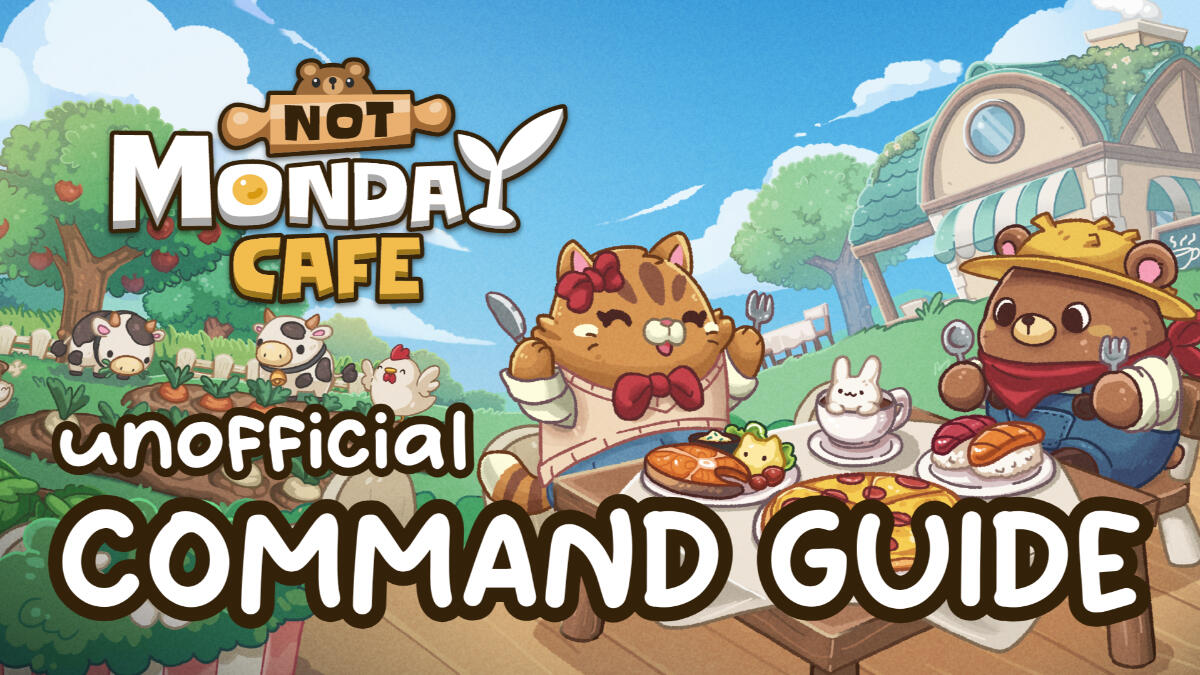 Not Monday Cafe Integration Commands